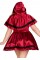 Еротичний костюм Червоної шапочки Leg Avenue Gothic Red Riding Hood 3X–4X, сукня, накидка