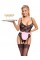 2471078 Cottelli Collection Maid Body Black - M