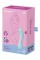 Вакуумний смарт-стимулятор із вібрацією Satisfyer Curvy Trinity 5 (Blue) (м'ята упаковка!!!)