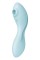 Вакуумний смарт-стимулятор із вібрацією Satisfyer Curvy Trinity 5 (Blue) (м'ята упаковка!!!)
