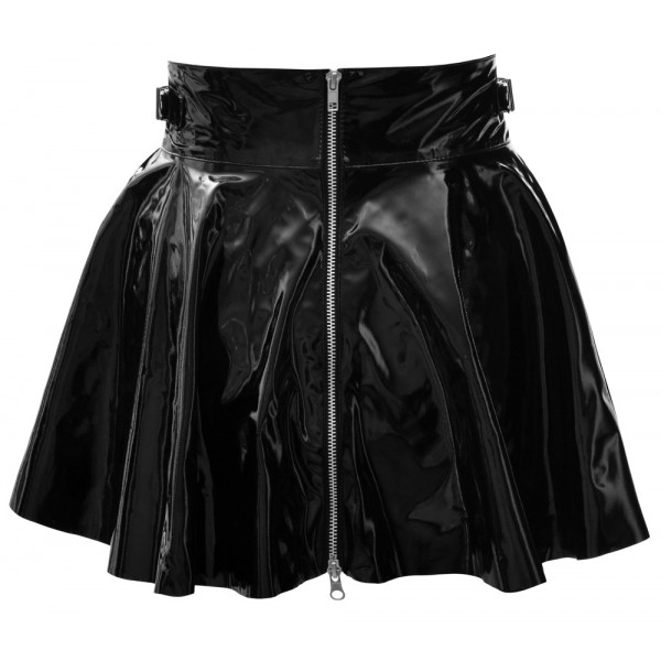 Спідниця - 2850974 Black Level Vinyl Mini Skirt