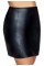 Спідниця - 2001004 Zado Leather Mini Skirt