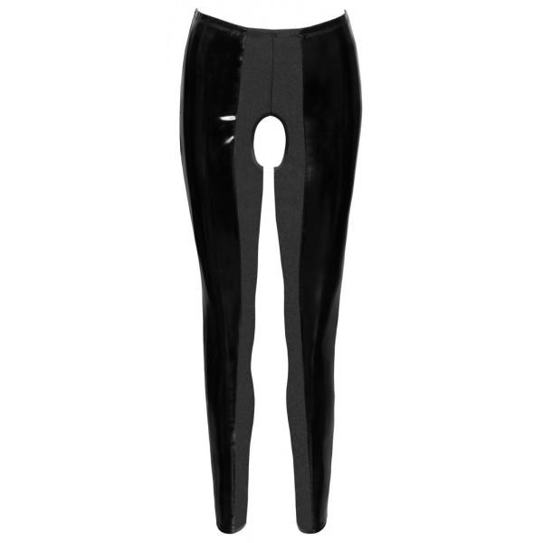 Легінси - 2851482 Black Level Crotchless Vinyl Leggings