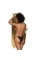 Трусики-сліпи Penthouse Too Hot To Be Real S/M Black, мереживо, регульована посадка