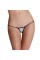 Жіночі мікростринги з мікрофібри Passion MT019 One size, white