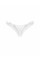Трусики Obsessive Arrowel White crotchless thong L/XL