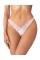 Трусики Obsessive Arrowel White crotchless thong 2XL/3XL