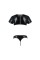 Комплект чоловічої білизни під латекс Passion 057 SET PETER XXL/XXXL Black, кроп-топ, стринги