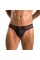 Чоловічі сліпи на блискавці Passion 042 SLIP TIMMY S/M Black, екошкіра, сітка