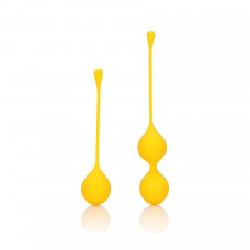 Набор вагинальных шариков - Loveline Silicone Kegel Balls Training Set Carambola