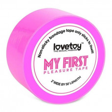 Бондажна стрічка - My First Non-Sticky Bondage Tape Fuchsia