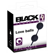 Вагінальні кульки - Black Velvets Balls Silicone