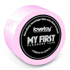 Бондажна стрічка - My First Non-Sticky Bondage Tape Pink