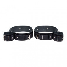 Фіксатор для зап'ястків та стегон Fixation Me Thigh Smooth Black
