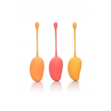 Набор вагинальных шариков - Calexotics Kegel Training Set Mango
