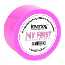 Бондажна стрічка - My First Non-Sticky Bondage Tape Fuchsia