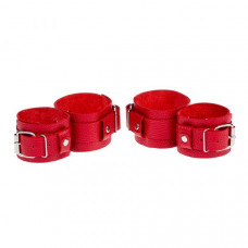 Фіксатор для зап'ястків та щиколоток Fixation Me Ankle Red