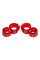 Фіксатор для зап'ястків та щиколоток Fixation Me Ankle Red