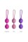 Вагинальные шарики Adrien Lastic Geisha Lastic Balls BIG Magenta (L), диаметр 4см, вес 90гр