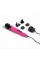 Вібромасажер DOXY Die Cast 3 Hot Pink, дуже потужний, живлення 220В, металевий корпус