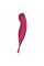 Вакуумний кліторальний вібратор - Satisfyer Twirling Pro+ Dark Red