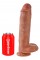 KC 11" Cock with Balls Tan