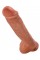 KC 11" Cock with Balls Tan