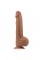 Фалоімітатор - Sliding-Skin Dual Layer Dong 11.5" Brown
