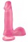 BRW 6" Dong Suction Cup Pink
