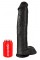 King Cock 15" Cock w Balls Dar