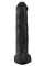 King Cock 15" Cock w Balls Dar