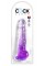 KingCockClear 8 w balls Purple