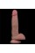 Фалоімітатор - Dual-Layered Silicone Cock 7" Brown