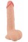 Фалоімітатор - Nature Skin Dildo With Movable Skin, 19 см