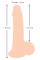 Фалоімітатор - Nature Skin Dildo With Movable Skin, 19 см
