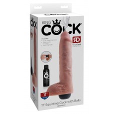 KC 11" Squirting Cock with Bal