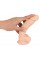 Фалоімітатор з мошонкою - SilexD Realistic Dildo With Suction Cup 7 "