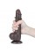 Фалоімітатор - Sliding-Skin Dual Layer Dong 7.5" Black