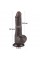Фалоімітатор - Sliding-Skin Dual Layer Dong 7.5" Black