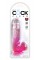 KingCockClear 6 w balls pink
