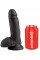 King Cock 7" Cock w Balls Dark