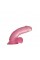 Фалоімітатор з мошонкою - Jelly Studs Crystal Dildo Small 6" Pink