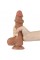 Фалоімітатор - Sliding-Skin Dual Layer Dong 8" Brown
