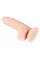 Фалоімітатор з мошонкою - Nature Skin Small Bendable Dildo