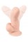 Фалоімітатор з мошонкою - Nature Skin Small Bendable Dildo