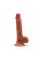 Фалоімітатор - Dual-Layered Silicone Cock 8.5" Brown
