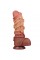 Фалоімітатор - Dual-Layered Silicone Cock With Rope 10.5" Flesh