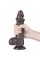 Фалоімітатор - Sliding-Skin Dual Layer Dong 8" Black
