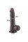 Фалоімітатор - Sliding-Skin Dual Layer Dong 8" Black