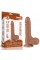 Фалоімітатор - Sliding-Skin Dual Layer Dong 7.5" Brown